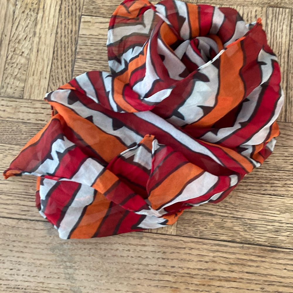 Silk Chiffon Scarf